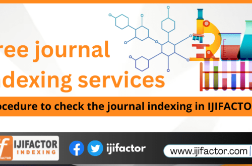 Free journal indexing services