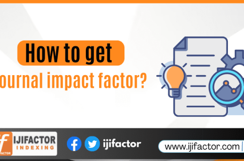 How to get journal impact factor