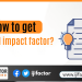 How to get journal impact factor
