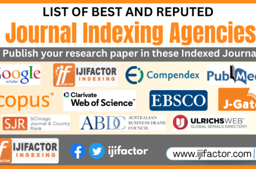 Journal Indexing Agencies