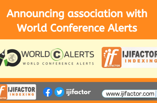 Announcing association with World Conference Alerts