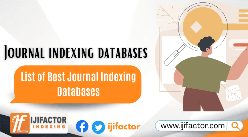 Journal indexing databases